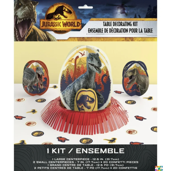 JURASSIC WORLD 3 TABLE DECOR KIT