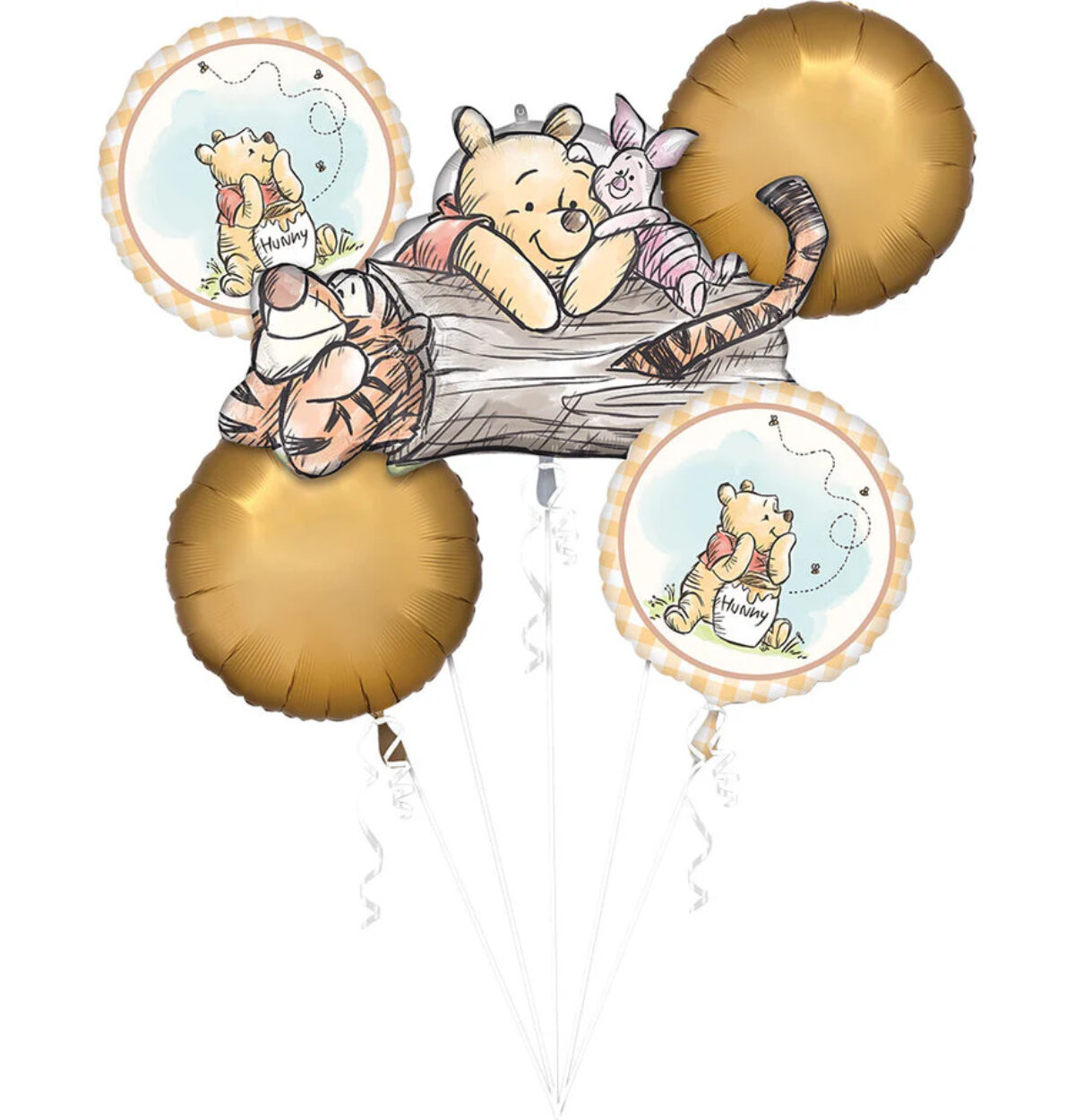 Winnie the Pooh Balloon Bouquet