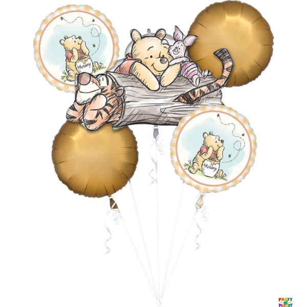 Winnie the Pooh Balloon Bouquet