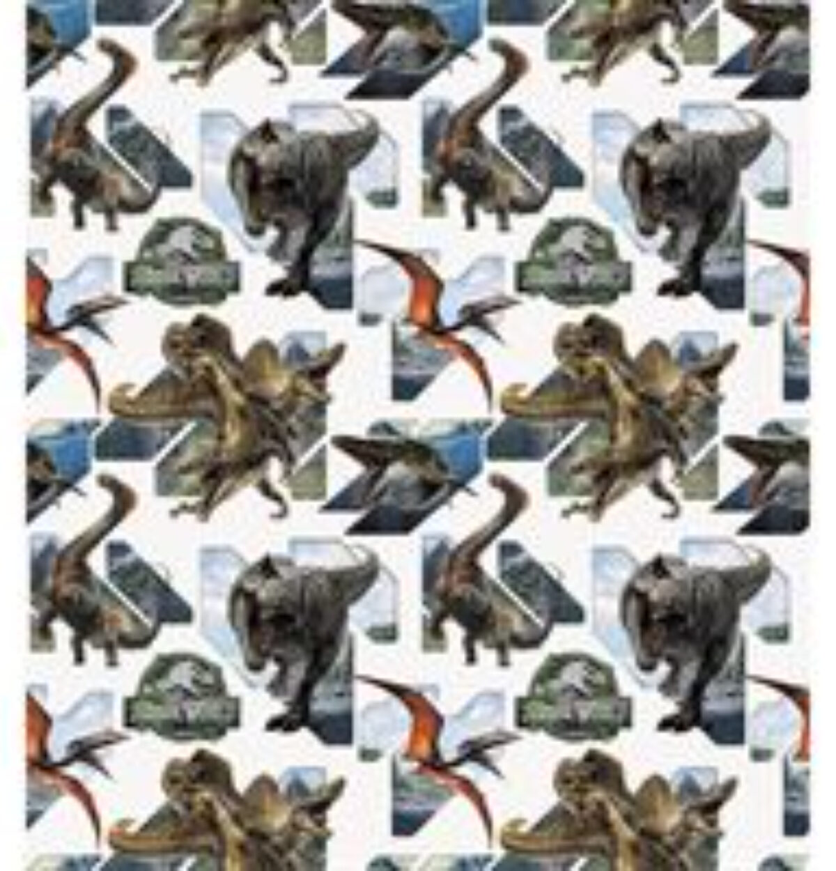Jurassic World 4 Gift Wrap 30" x 5 ft.