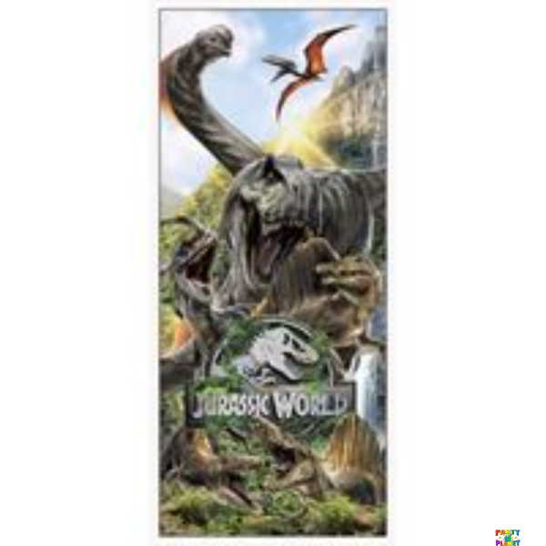 Jurassic World 4 Rectangular Plastic Table Cover 54" x 84"