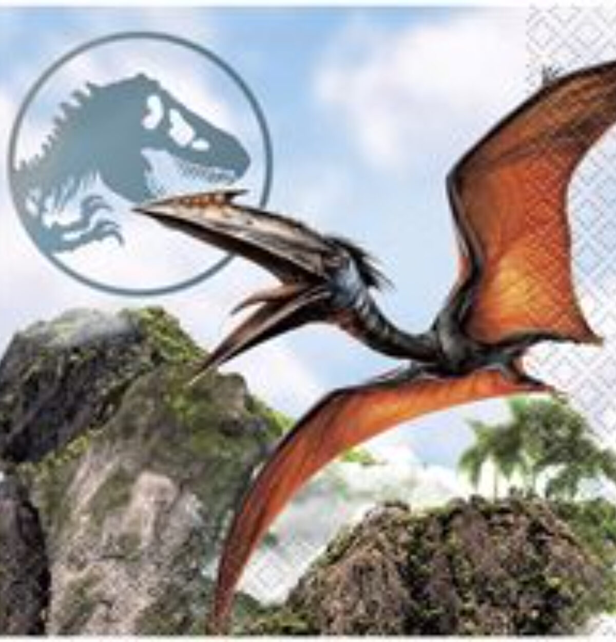 Jurassic World 4 Beverage Napkins 16ct