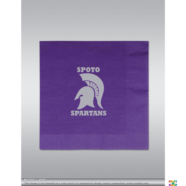 Spoto High School Custom Printed Napkins 16ct.