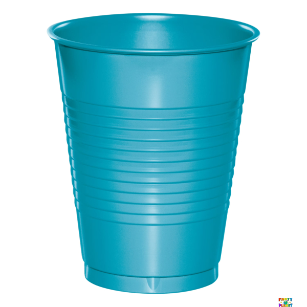 Bermuda Blue 16oz Plastic Cups 20ct.