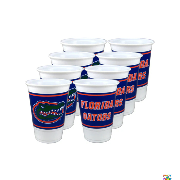 UNIVERSITY OF FLORIDA PLASTIC CUPS 16oz/ 8ct.