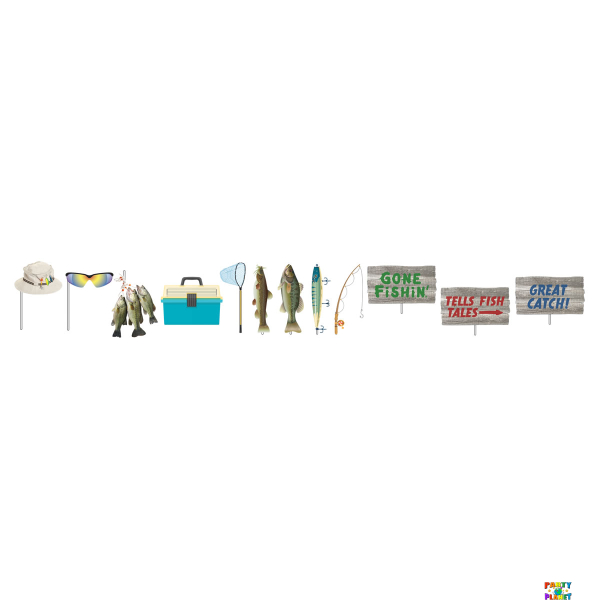 GONE FISHIN' PHOTO PROPS