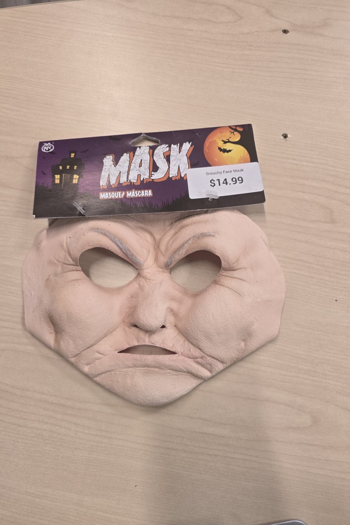 Grouchy Face Mask