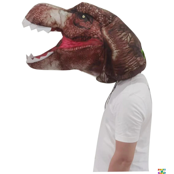 Inflatable Photo Real Jurassic T-rex Dinosaur Head