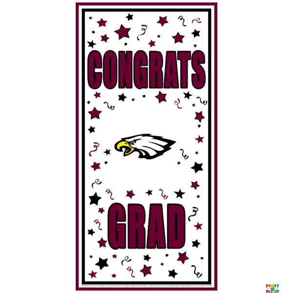 BRANDON School Spirit Congrats Grad Door Cover