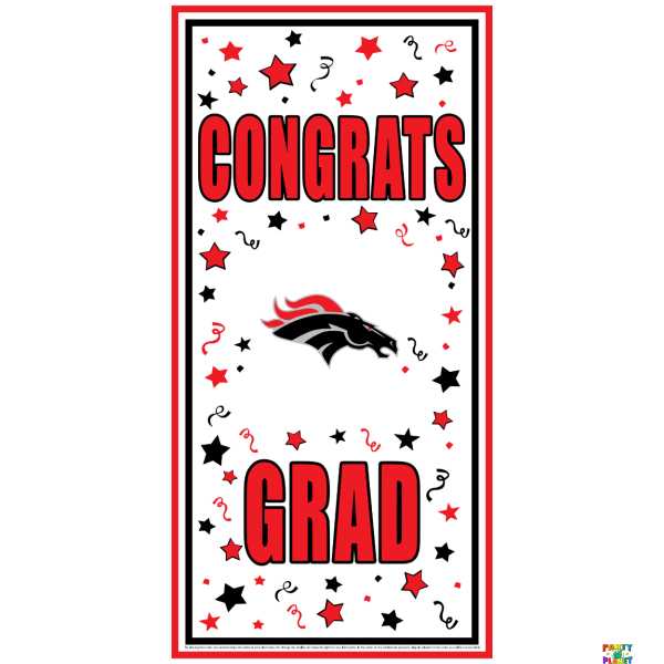 STRAWBERRY CREST School Spirit Congrats Grad Door Cover