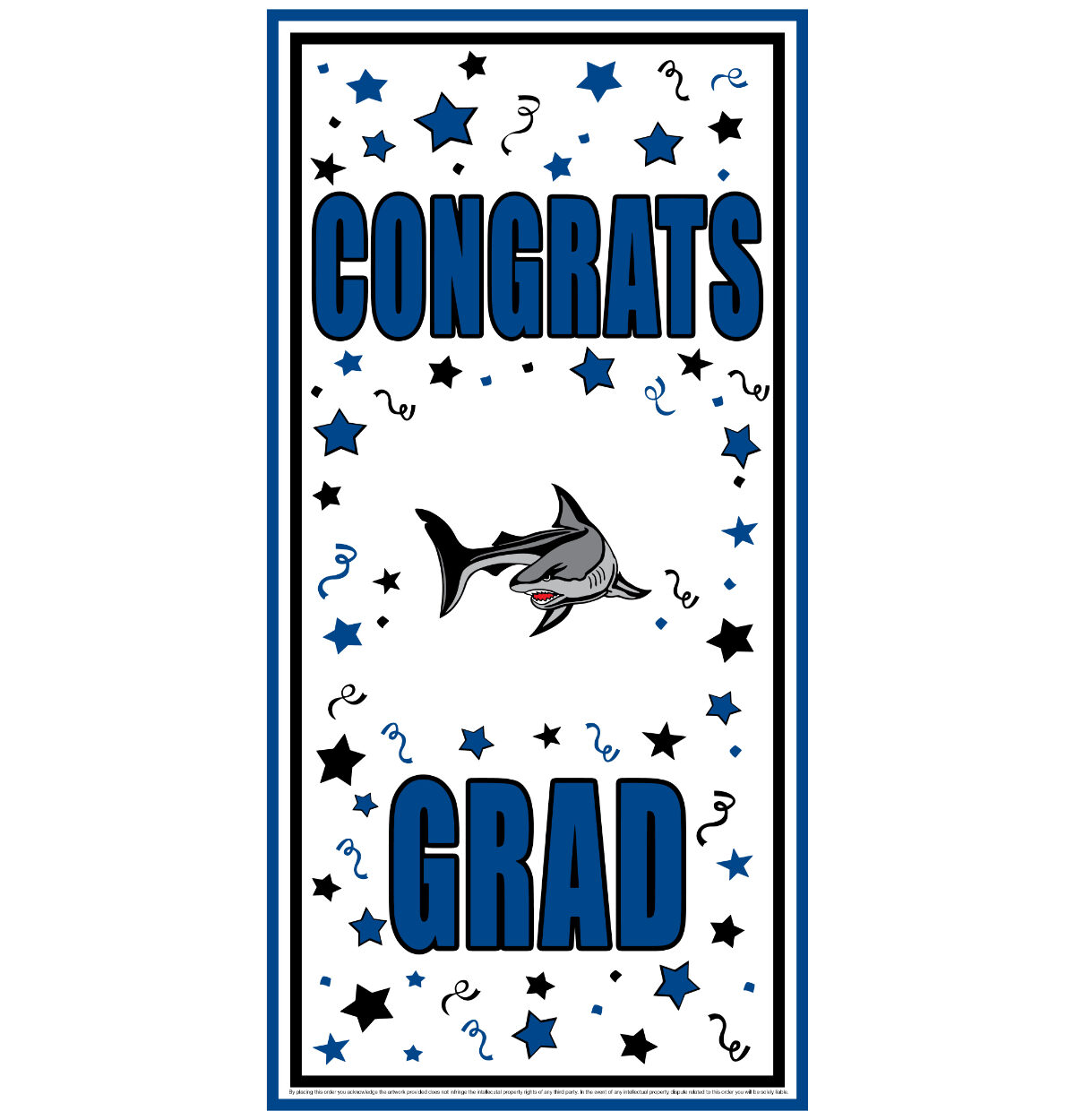 RIVERVIEW School Spirit Congrats Grad Door Cover