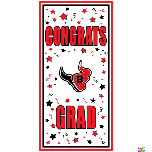 Bloomingdale School Spirit Congrats Grad Door Cover