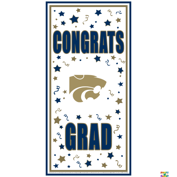 DURANT School Spirit Congrats Grad Door Cover