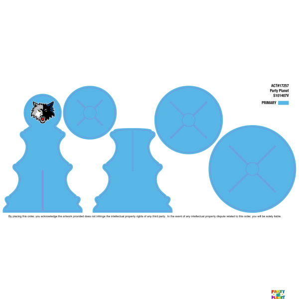 School Spirit Cupcake Stand