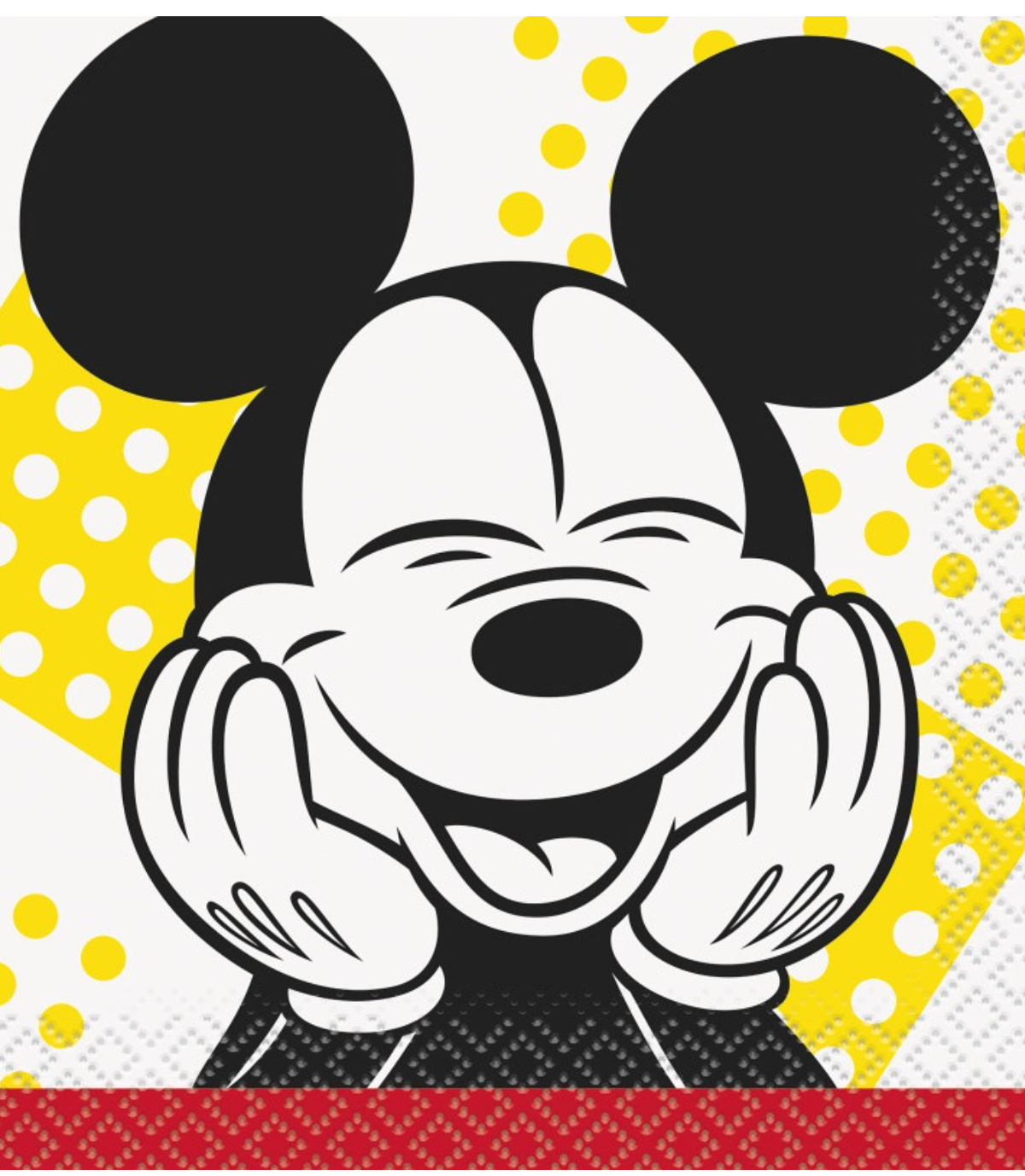Disney Mickey Mouse Beverage Napkins 16ct