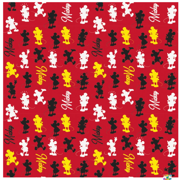 Disney Mickey Mouse Gift Wrap 30" x 5 ft