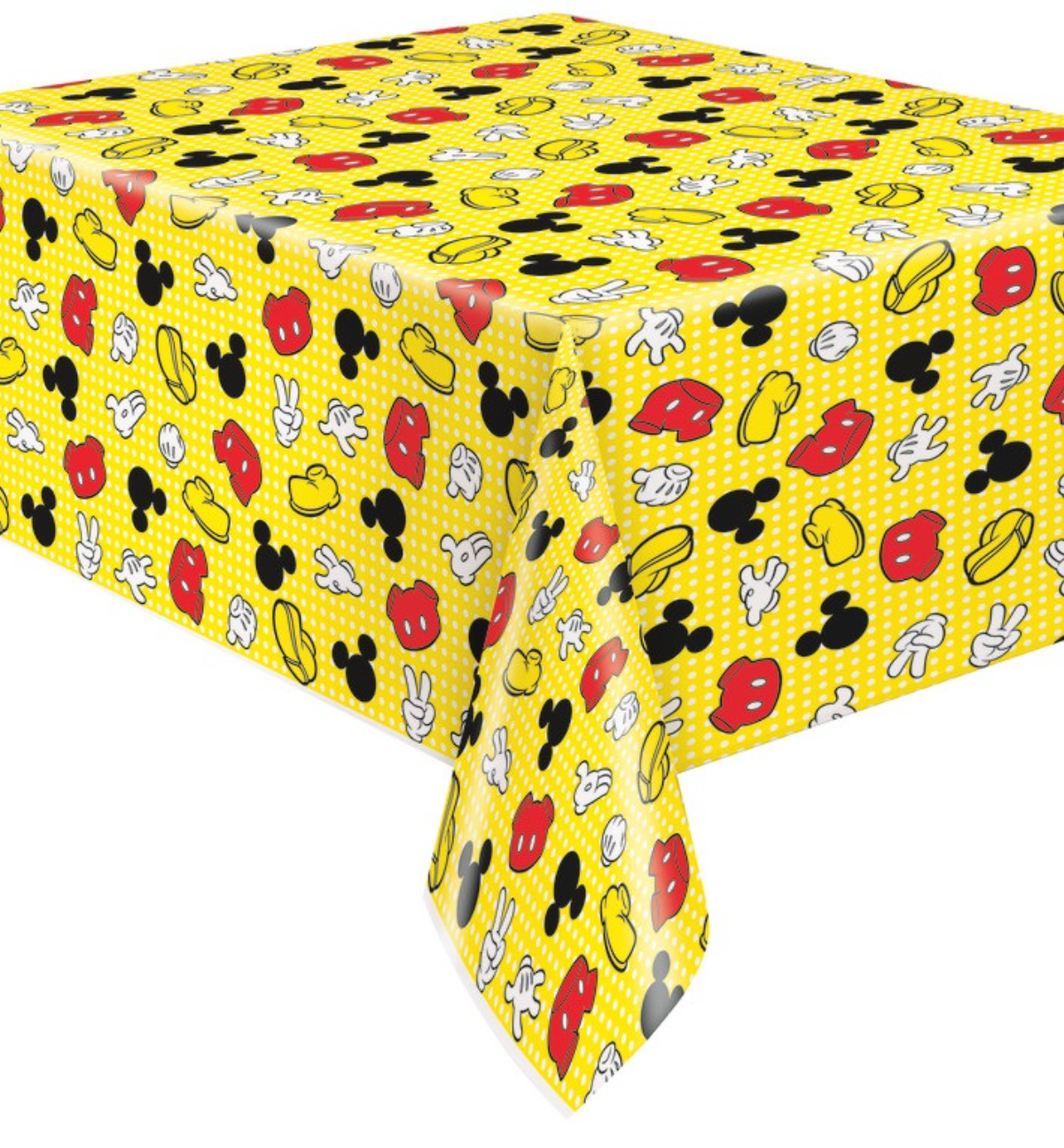 Disney Mickey Mouse Rectangular Plastic Table Cover 54" x 84"