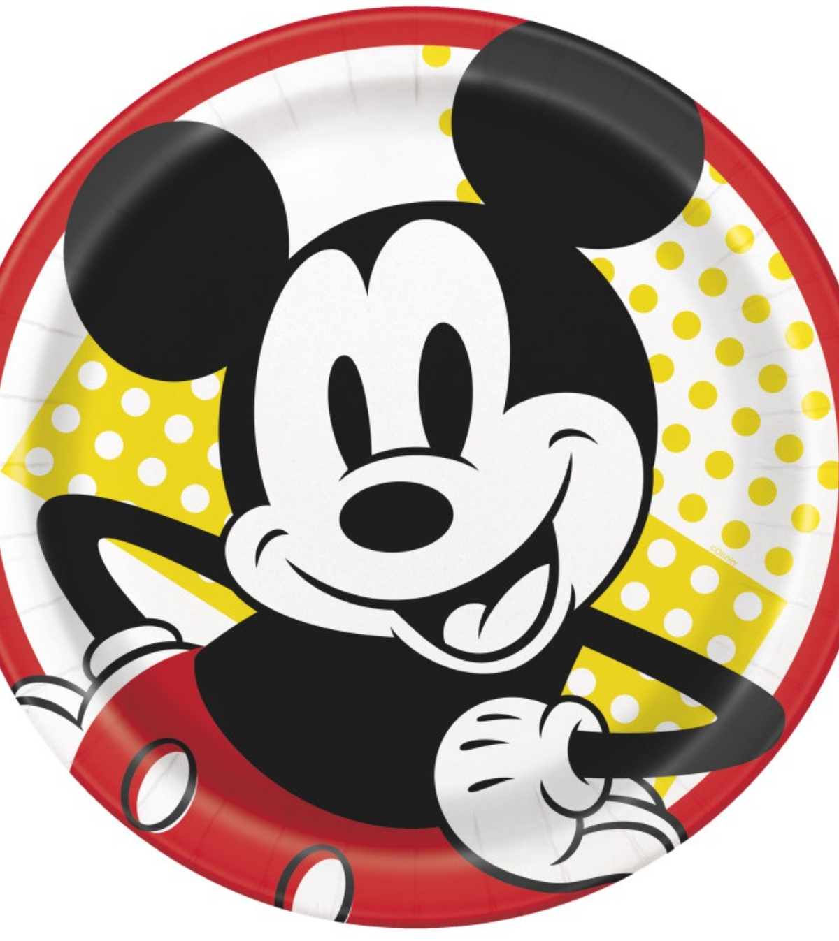 Disney Mickey Mouse Round 9" Dinner Plates 8ct.