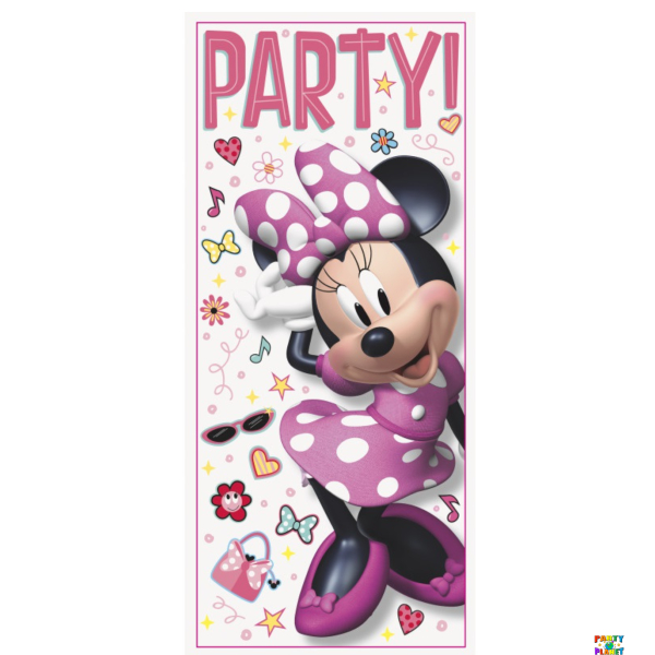 Disney Iconic Minnie Mouse Door Poster 27"x60"