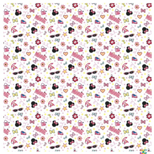 Disney Iconic Minnie Mouse Gift Wrap 30" x 5 ft