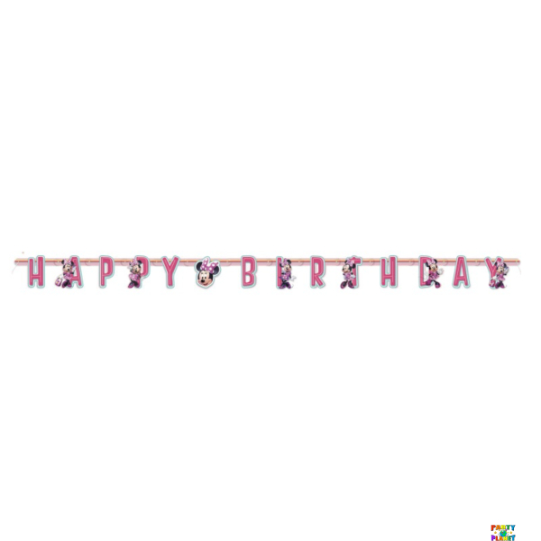 Disney Iconic Minnie Mouse Large Jointed Banner