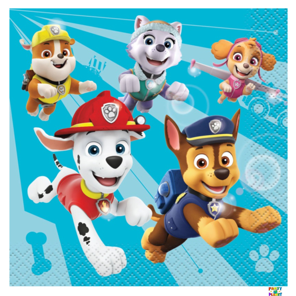 Paw Patrol Beverage Napkins 16ct