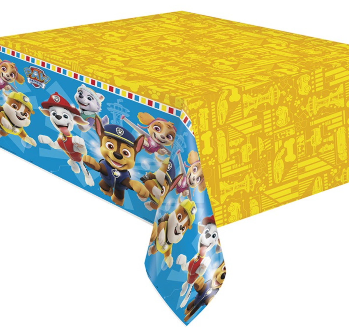 Paw Patrol Rectangular Plastic Table Cover 54" x 84"