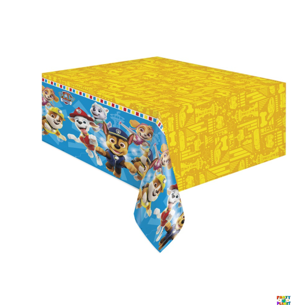 Paw Patrol Rectangular Plastic Table Cover 54" x 84"