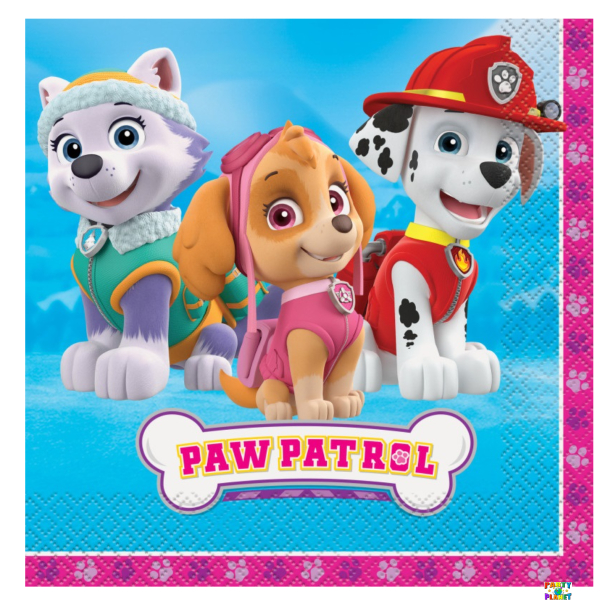 Paw Patrol Girl Luncheon Napkins 16ct.