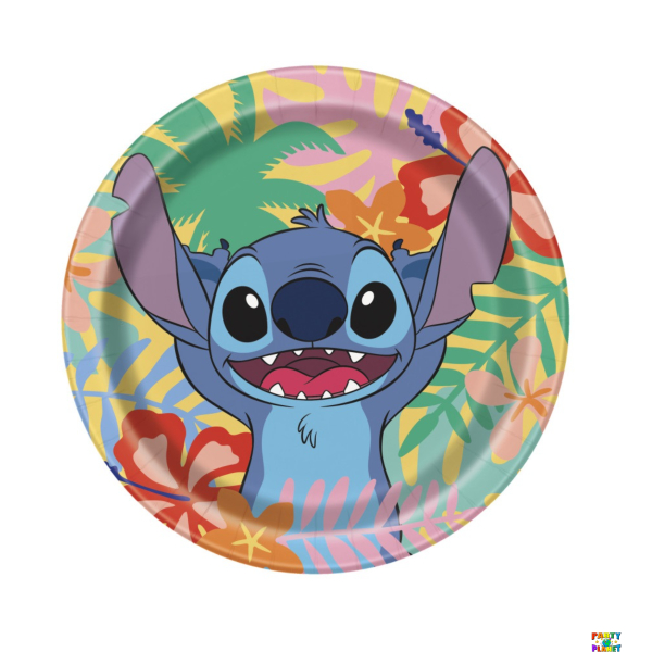 Disney Stitch Round 7" Dessert Plates 8ct.