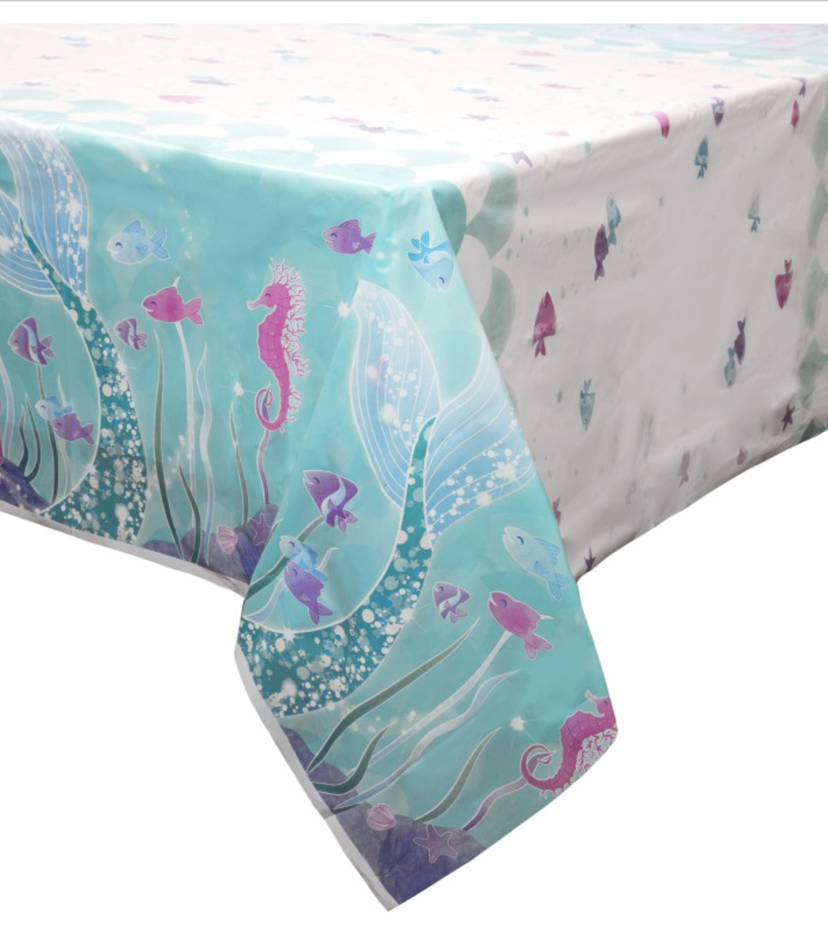 Mermaid Plastic Table Cover