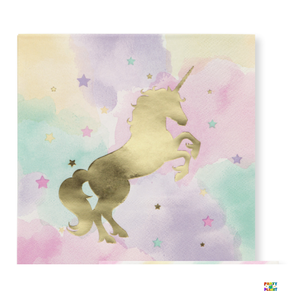 Unicorn Sparkle Lunch Napkins 16ct.