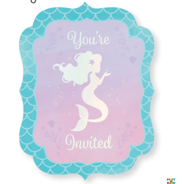 Mermaid You're Invites