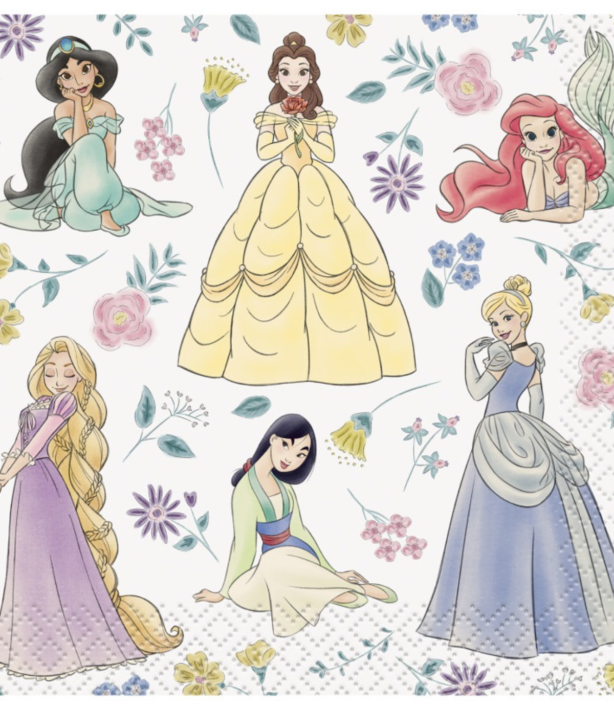 Disney Princess Beverage Napkins 16ct. 2Ply