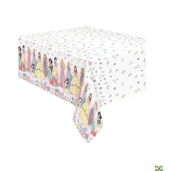 Disney Princess Rectangular Plastic Table Cover  54" x 84"