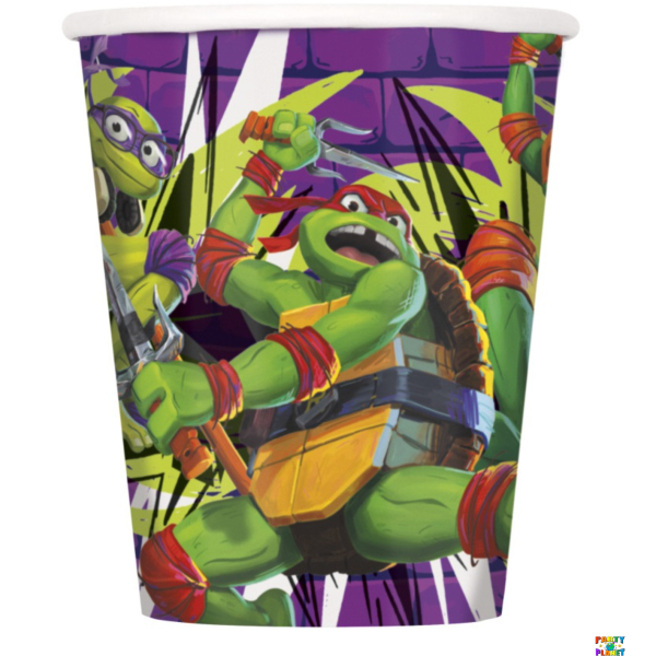 TMNT Mutant Mayhem 9oz Paper Cups 8ct.