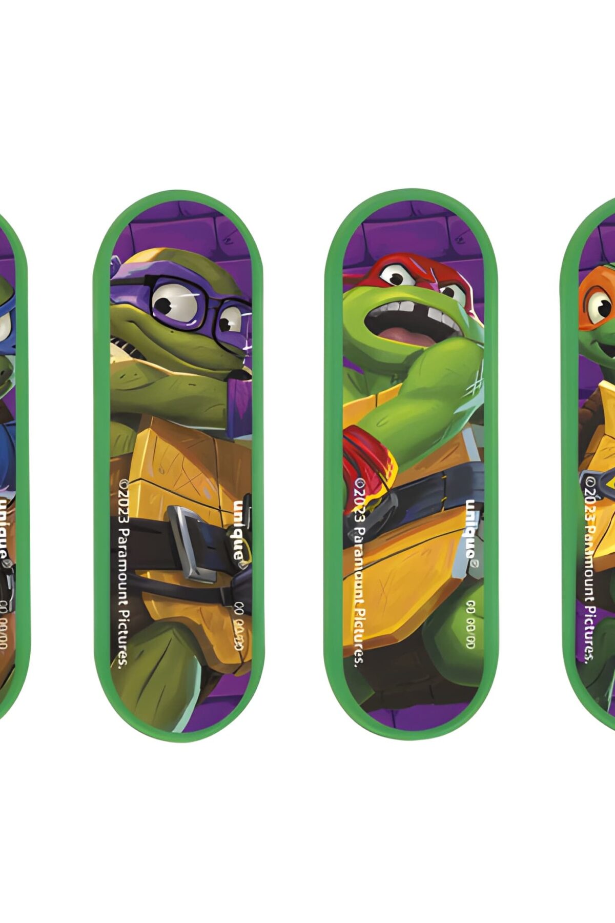 TMNT Mutant Mayhem Mini Skateboard Favors 4ct.