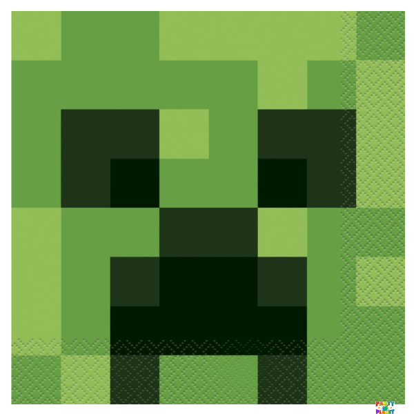 Minecraft Lunch Napkins 16ct