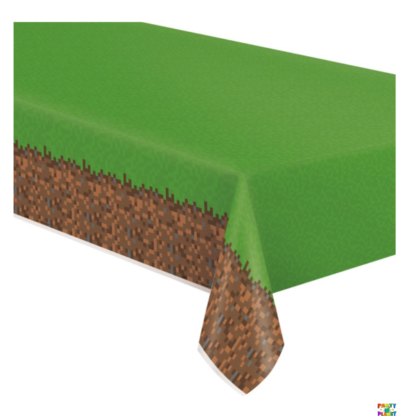 MINECRAFT PLASTIC TABLECOVER 54X84
