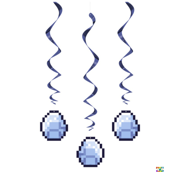 Minecraft Hanging Deco 3ct