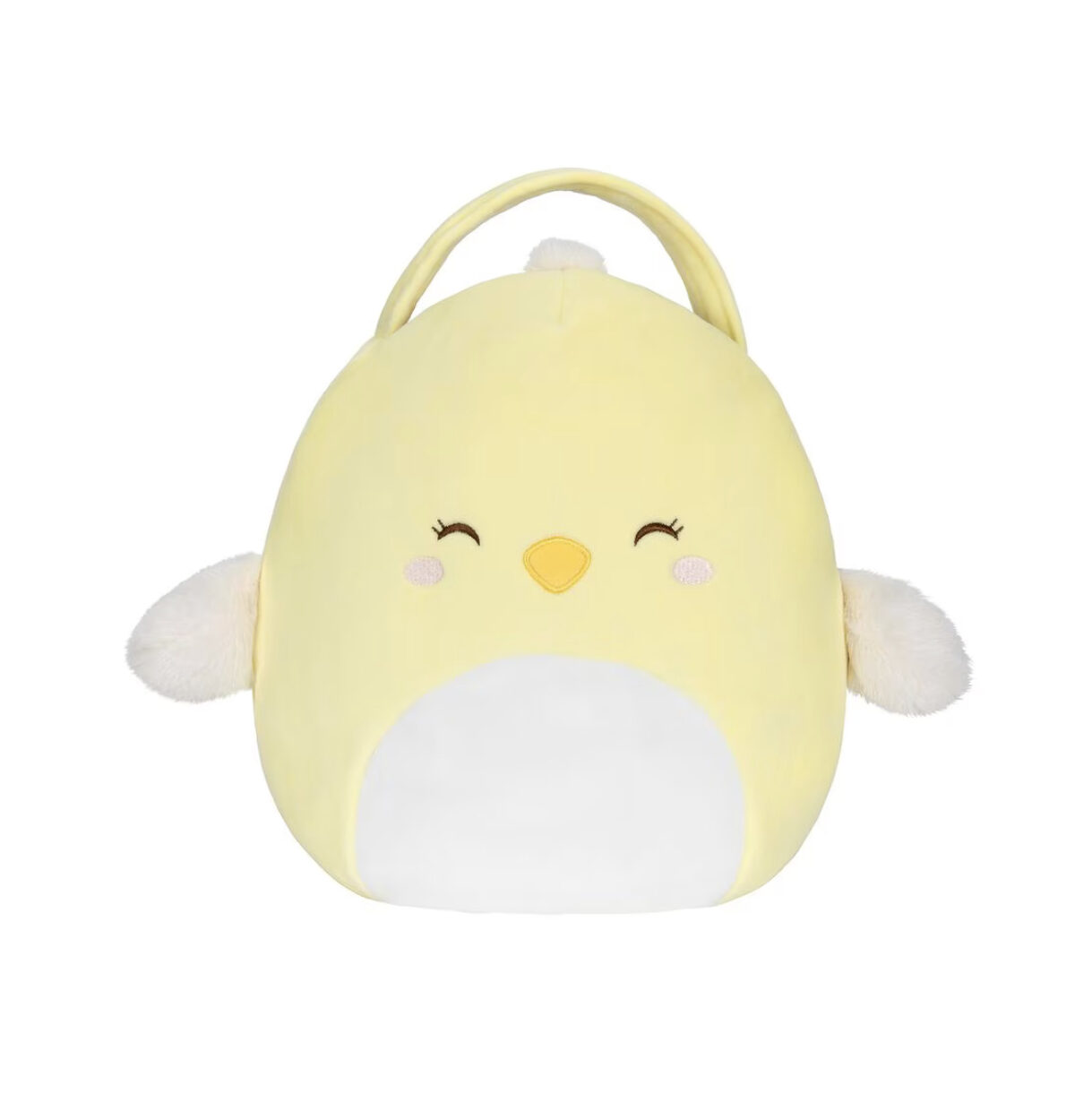 Squishmallow 10" Ivanna The Chick Easter Basket Treat Pail Plush