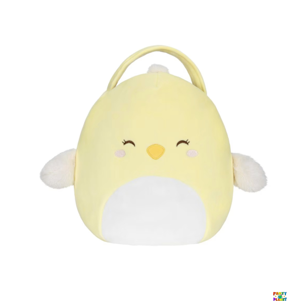 Squishmallow 10" Ivanna The Chick Easter Basket Treat Pail Plush