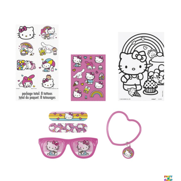 Hello Kitty & Friends 48pc Party Favor Set - Colorful & Fun