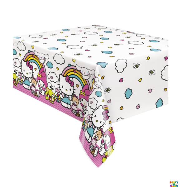 Hello Kitty & Friends 54"x84" Plastic Table Cover