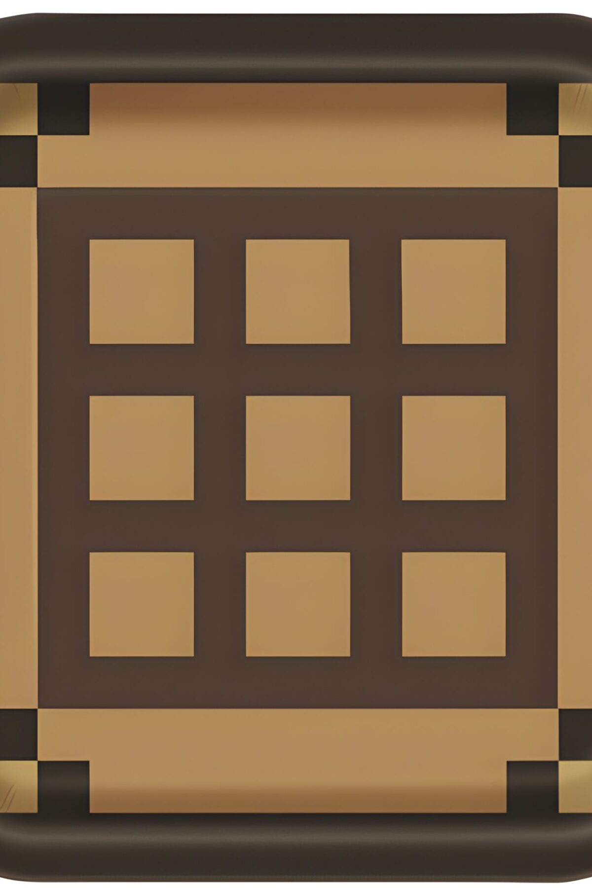 MINECRAFT 9" SQUARE PLATES 8CT.