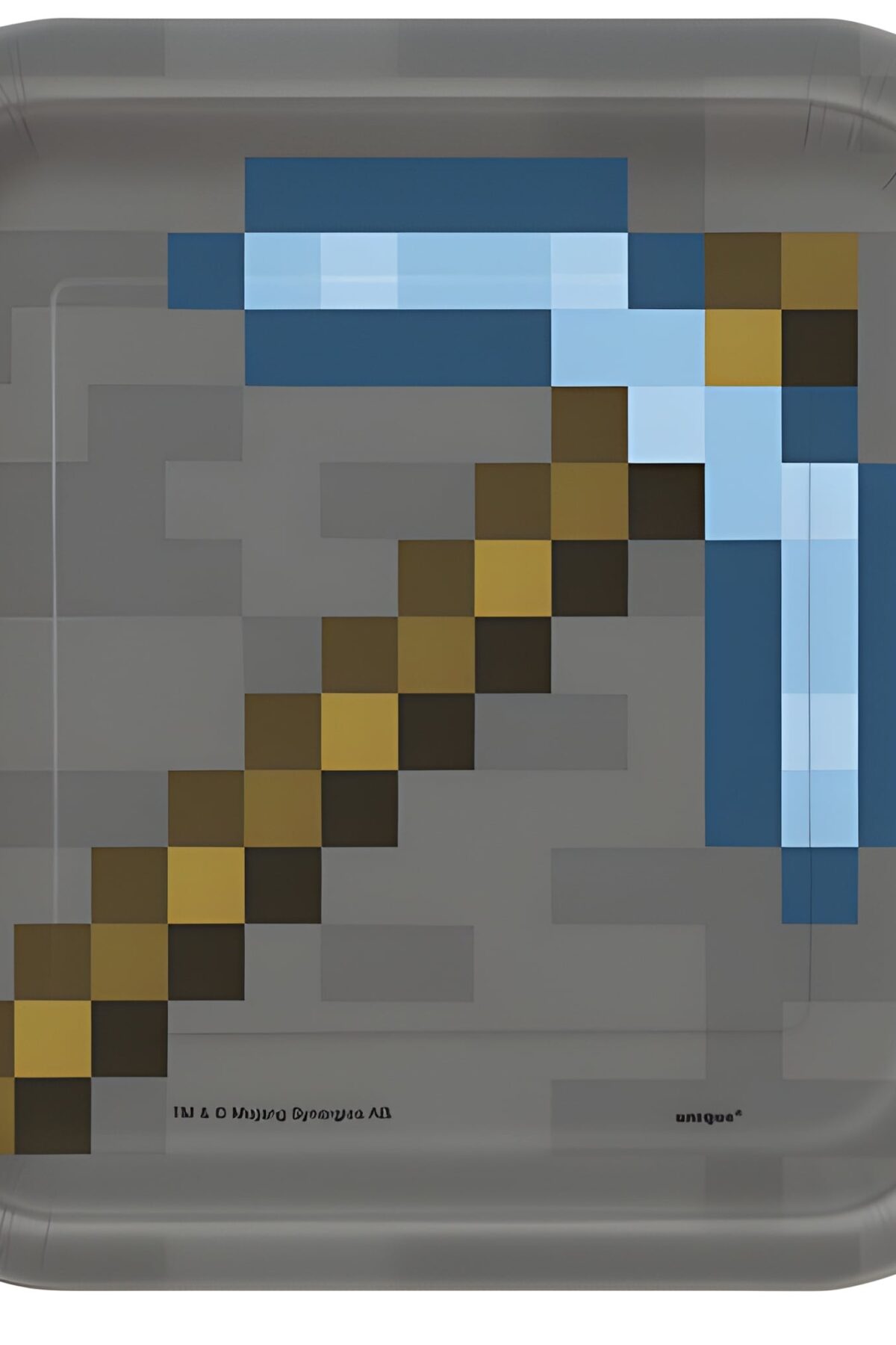 8CT MINECRAFT 7" SQUARE PLATES