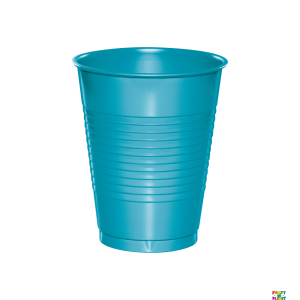 Bermuda Blue 16oz Plastic Cups 20ct. - Image 2