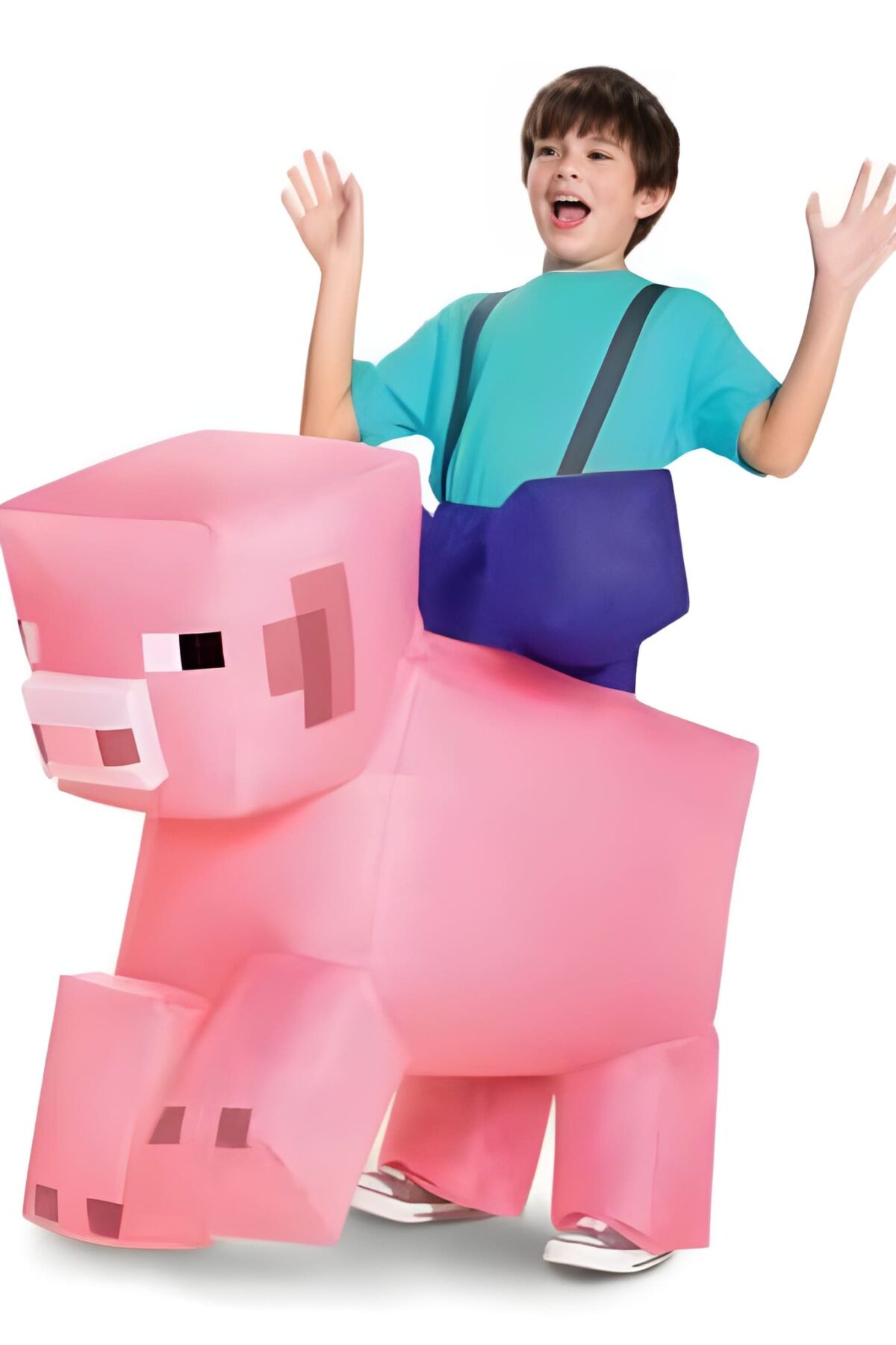 Minecraft Pig Ride-On Inflatable (Child)