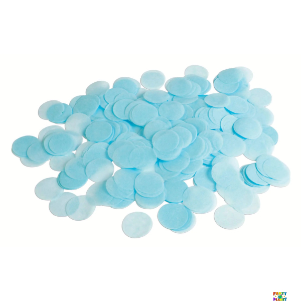 .8 oz Paper Confetti Dots LIGHT BLUE
