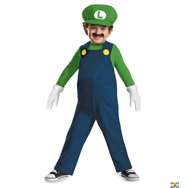 Luigi Toddler Child 3T-4T Costume